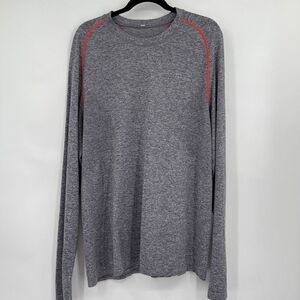 Lululemon Gray Realize Your Goals Long Sleeve Pullover Athletic Shirt XL